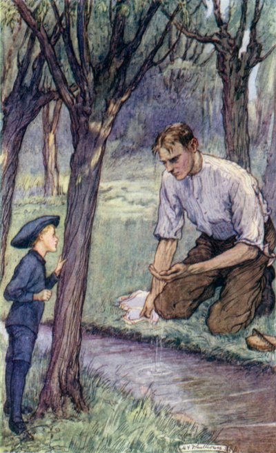 Scene from The Slowcoach by Edward Verrall Lucas by Mary V. Wheelhouse
